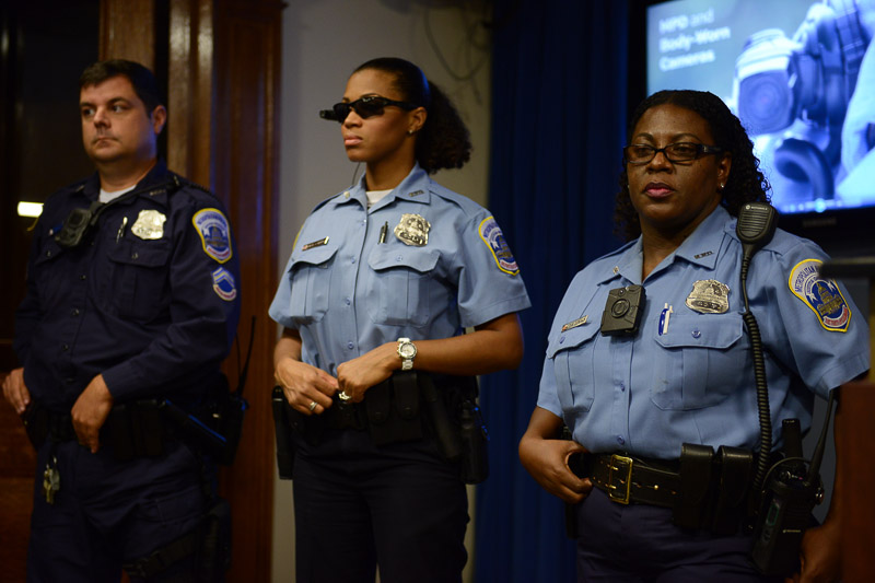 police officers body cameras press conference