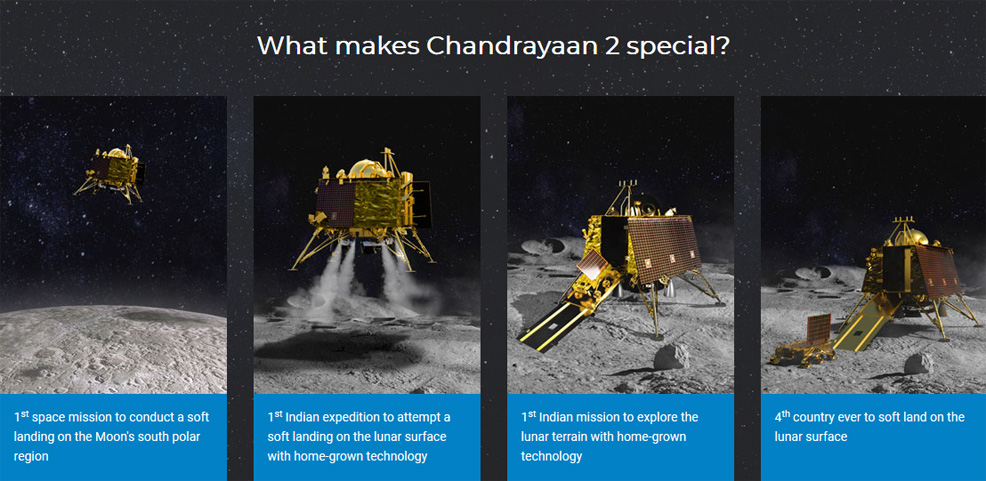 india moon chandrayaan-2