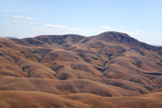 deforested land in madagascar