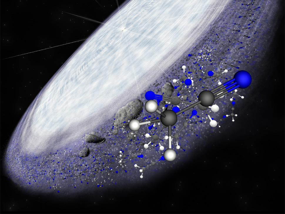 complex organic molecules protoplanetary disc