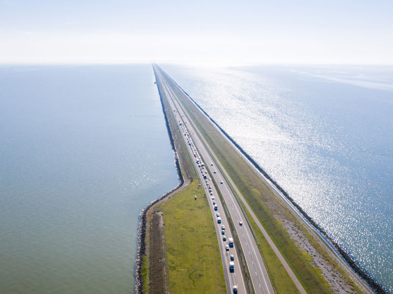 giant dams north sea rising sea levels