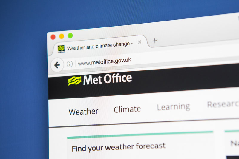 met office website