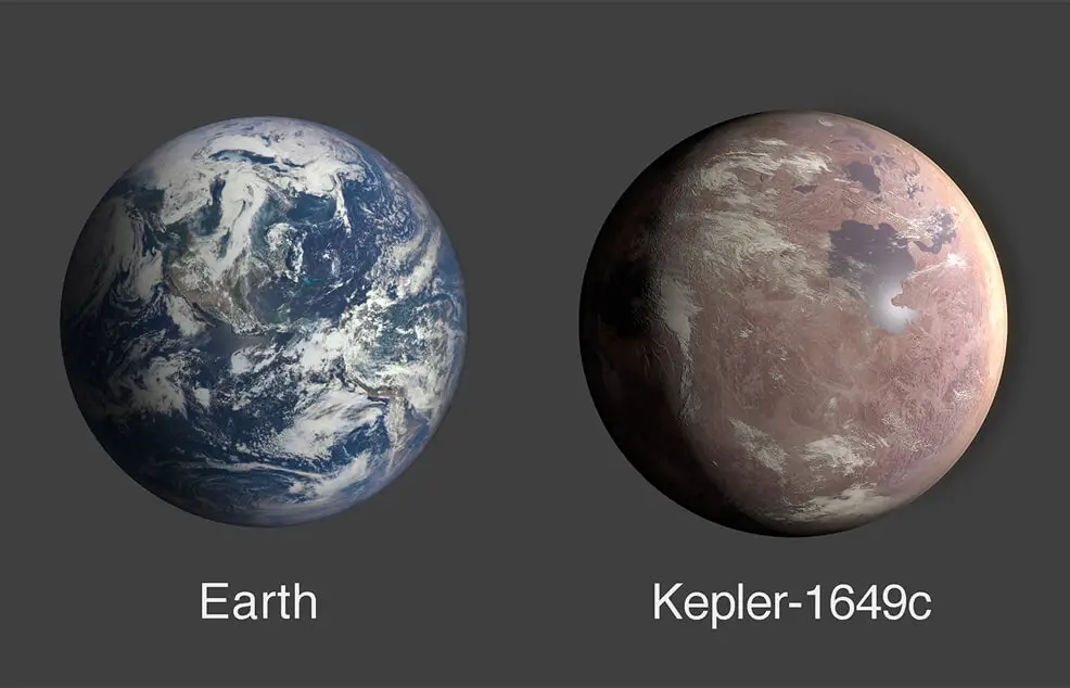 kepler 1649c earth sized exoplanet