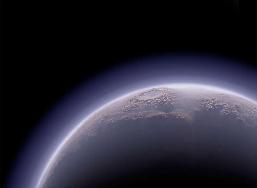 2002 xv93 atmosphere