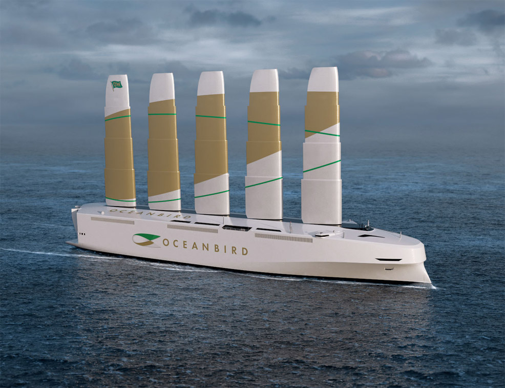 wind powered transatlantic car carrier 2024