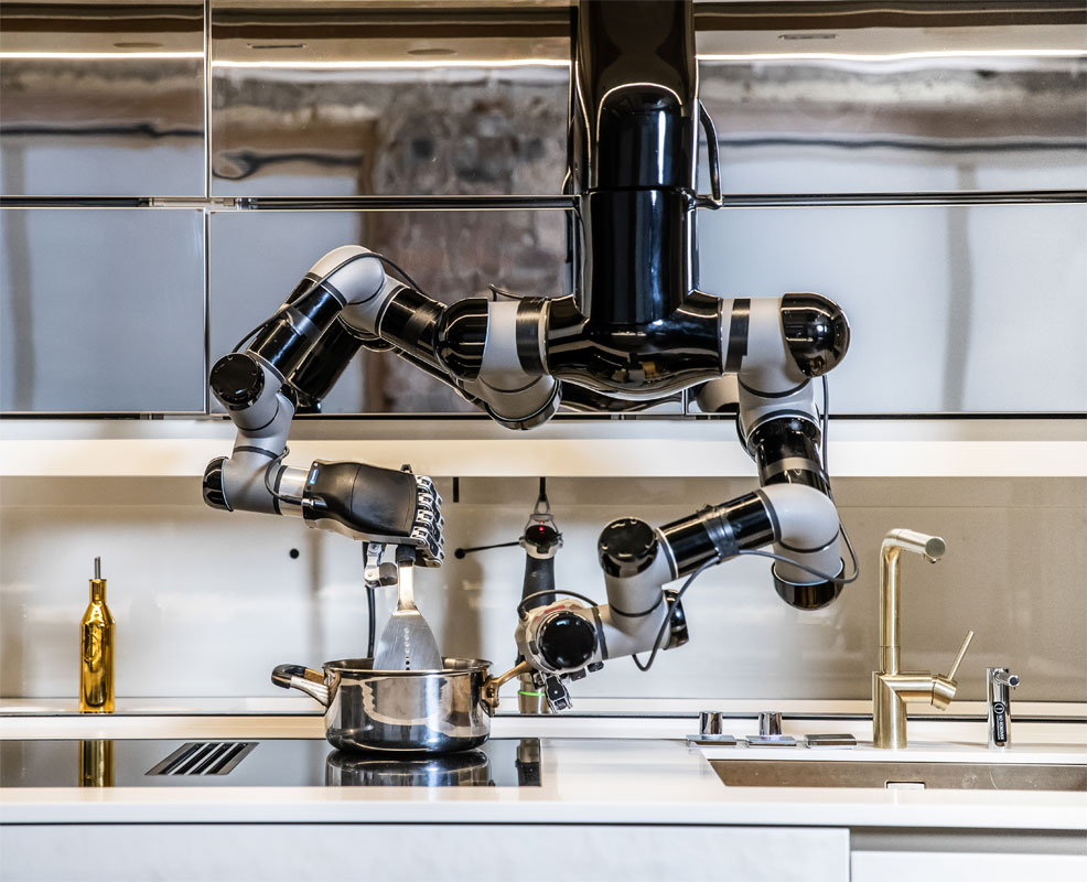 futurism robotic kitchen