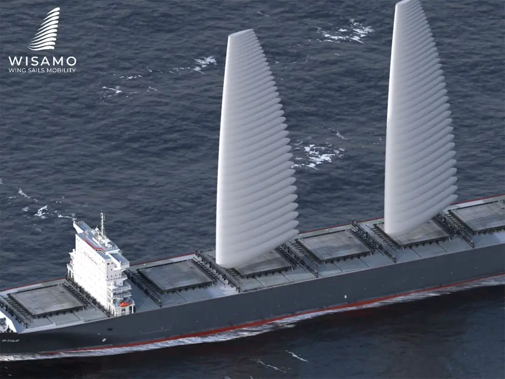futuristic cargo ship 2050