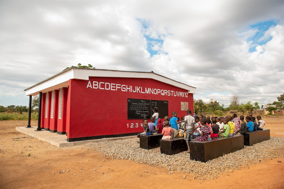 3d printed school malawi