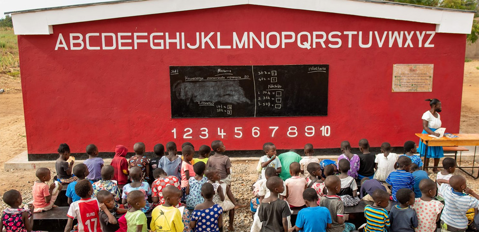 3d printed school malawi