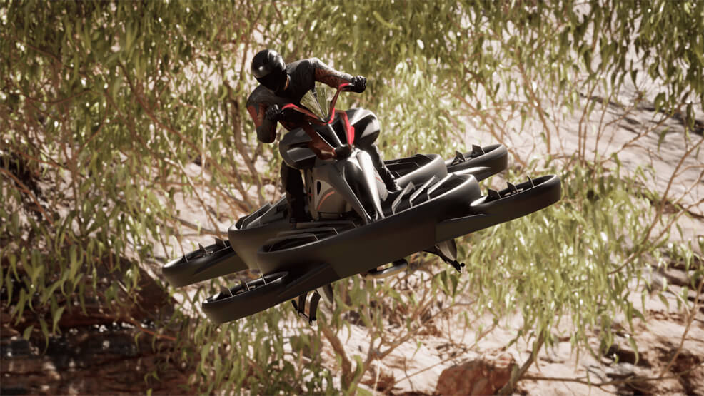 hoverbike 2022 future timeline