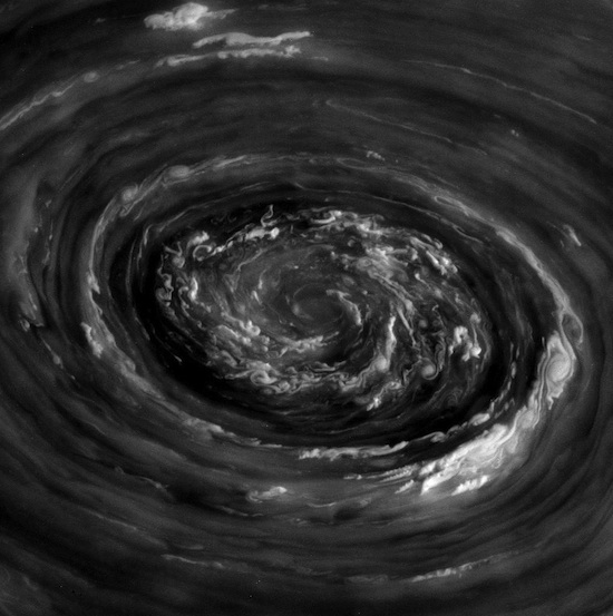 saturn storm vortex