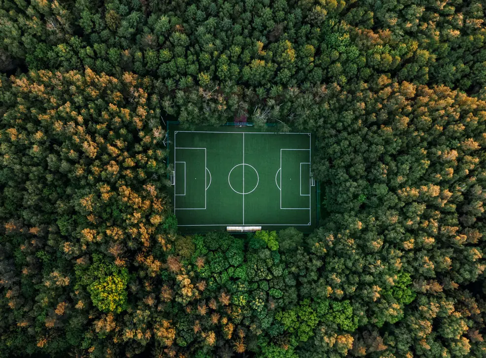 amazon rainforest football field