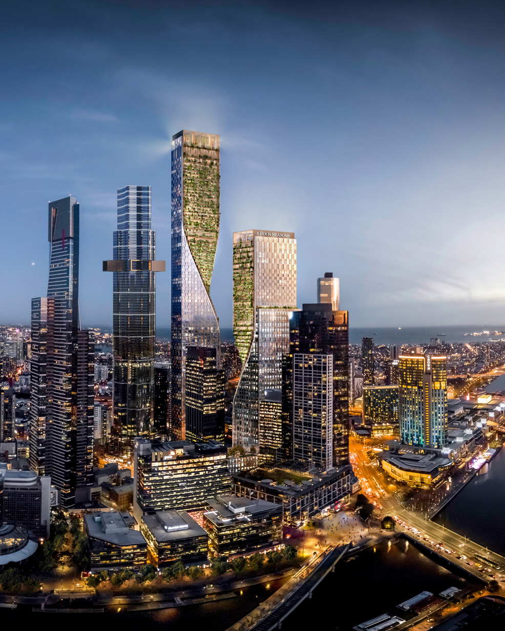 australia tallest vertical garden 2027