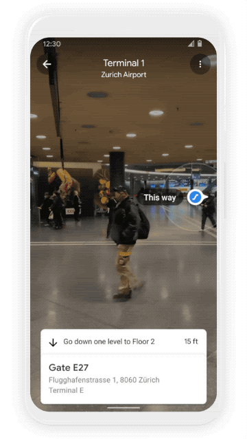 google live view gif