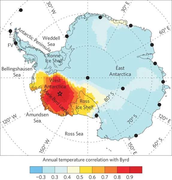 west antarctic ice sheet warming