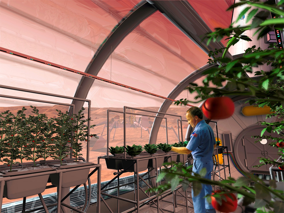 mars greenhouse future habitat