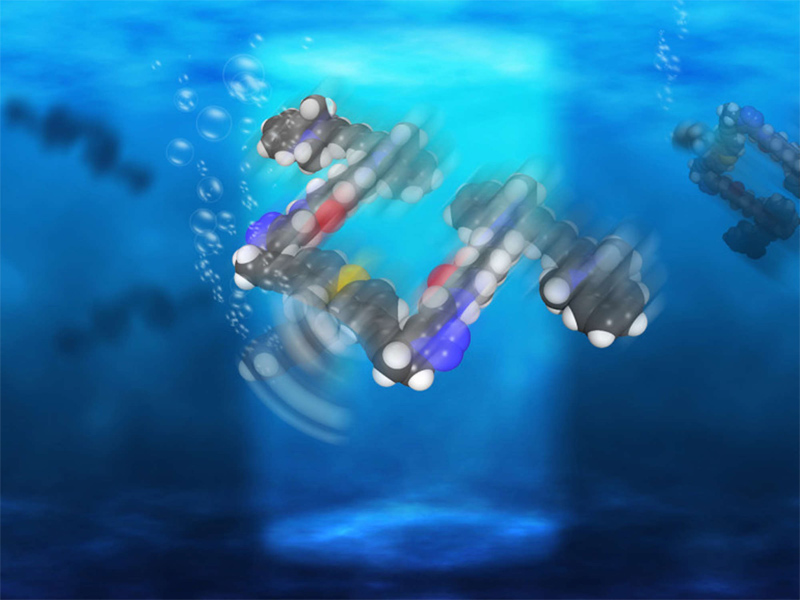 nanosubmarine powered by light