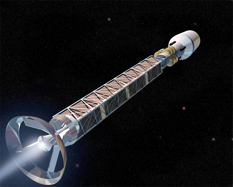 antimatter spacecraft