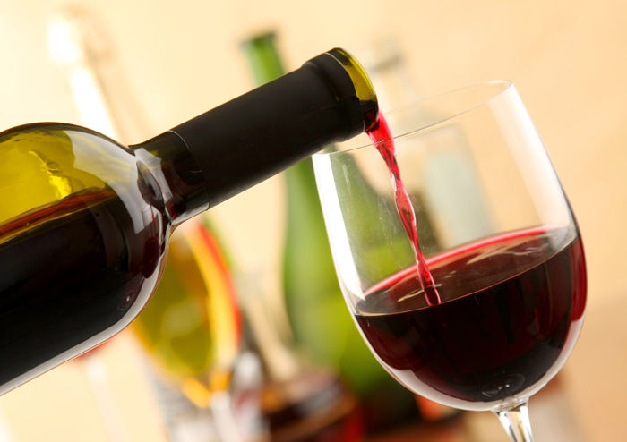 red wine