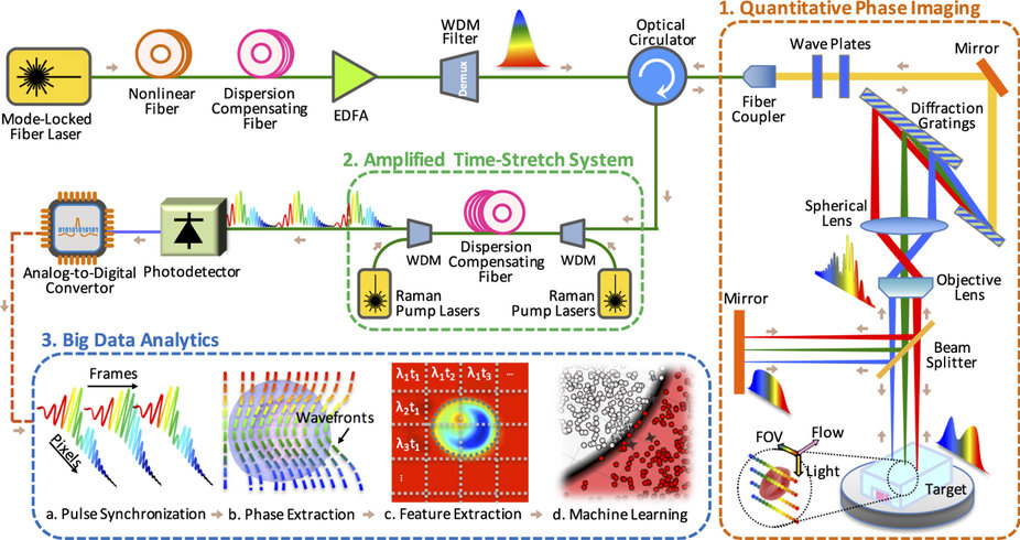 nanosecond ai laser microscope