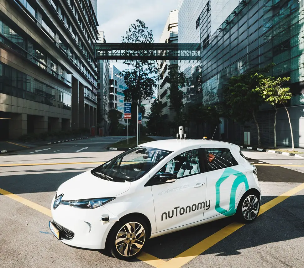 self-driving taxi singapore technology