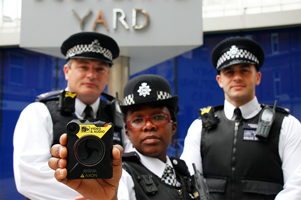 body worn cameras london police