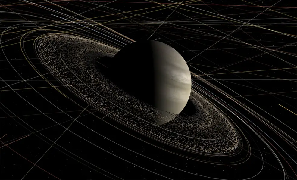 63 new moons of Saturn