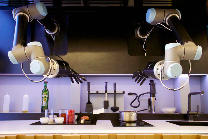 robotic kitchen hands