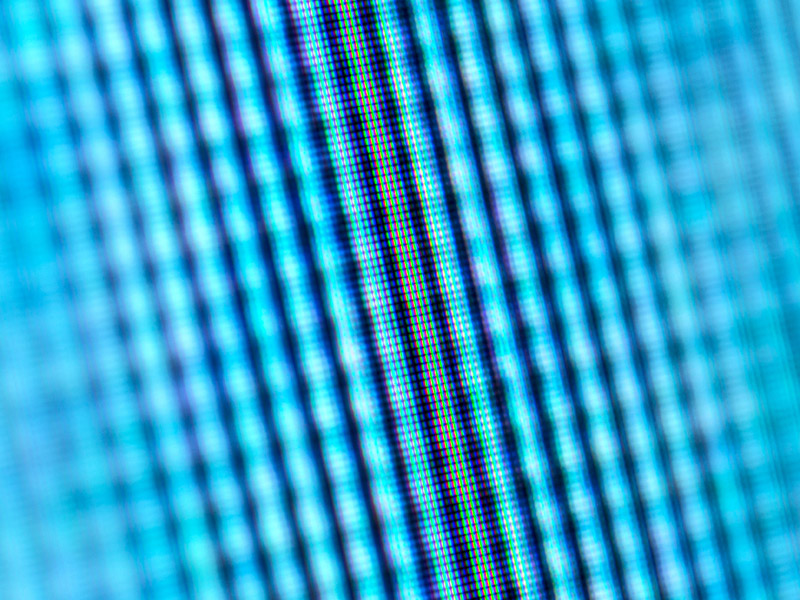 screen closeup