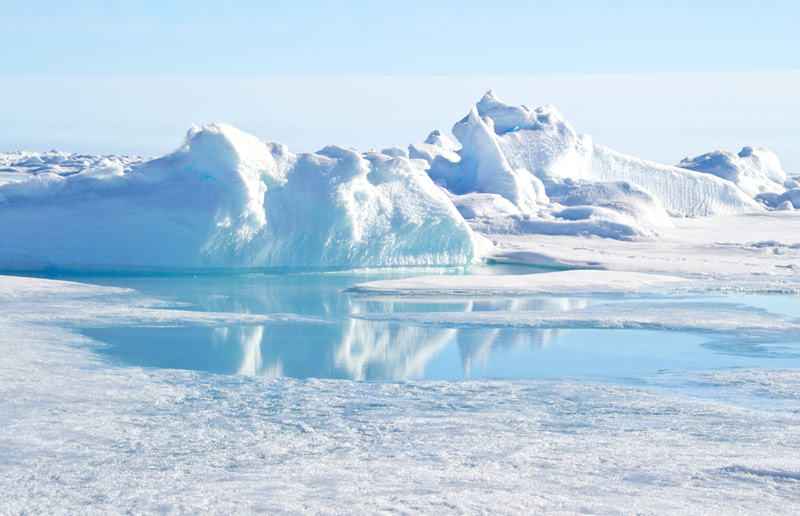 arctic ice melting