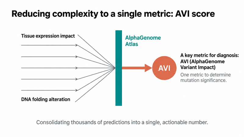 AlphaGenome Variant Impact AVI