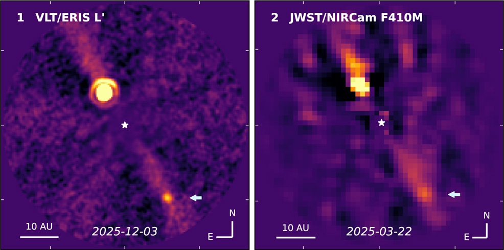 beta pictoris d direct imaging