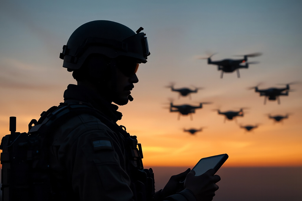 drone swarm military