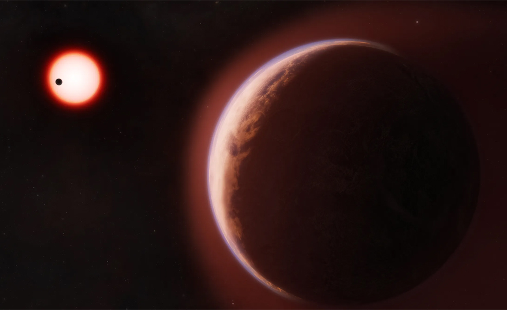 first confirmed atmosphere on a rocky habitable zone exoplanet