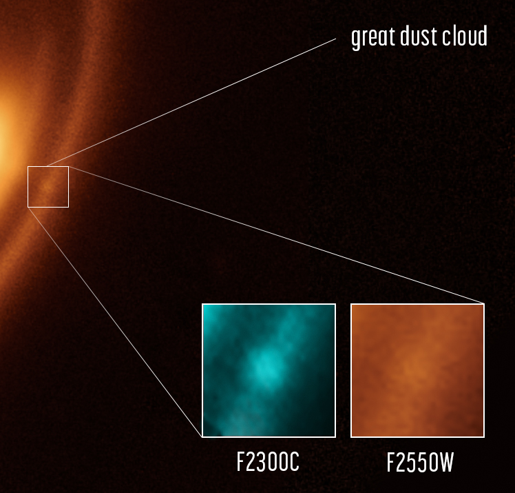 fomalhaut great dust cloud