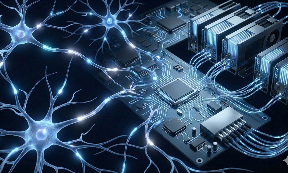 human brain scale simulation chips