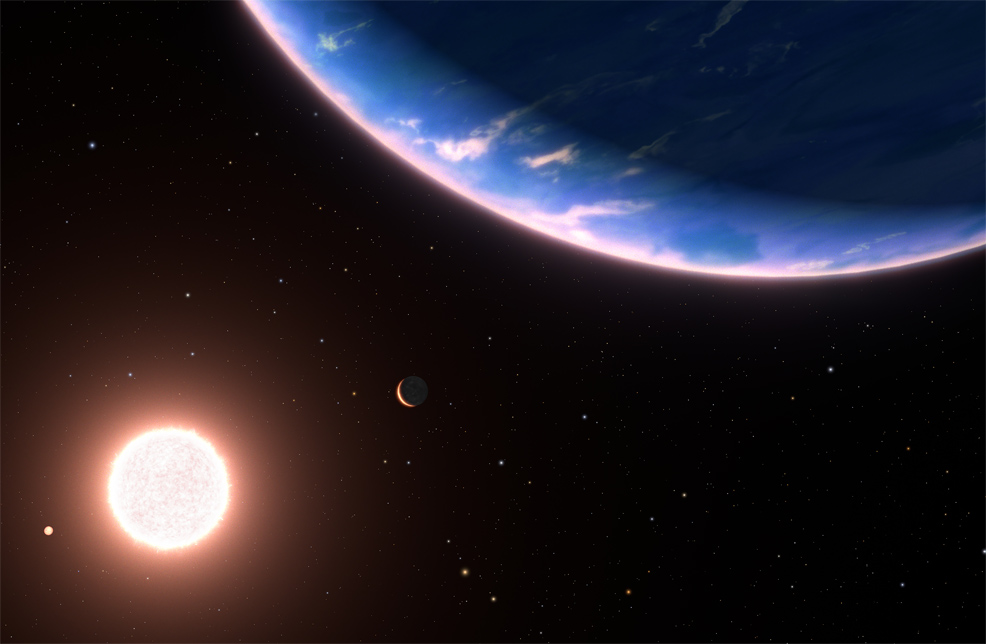smallest exoplanet to hold water vapour