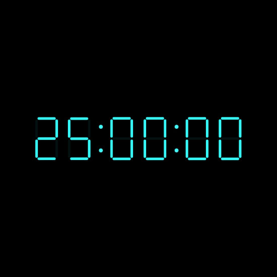 earth 25 hour day